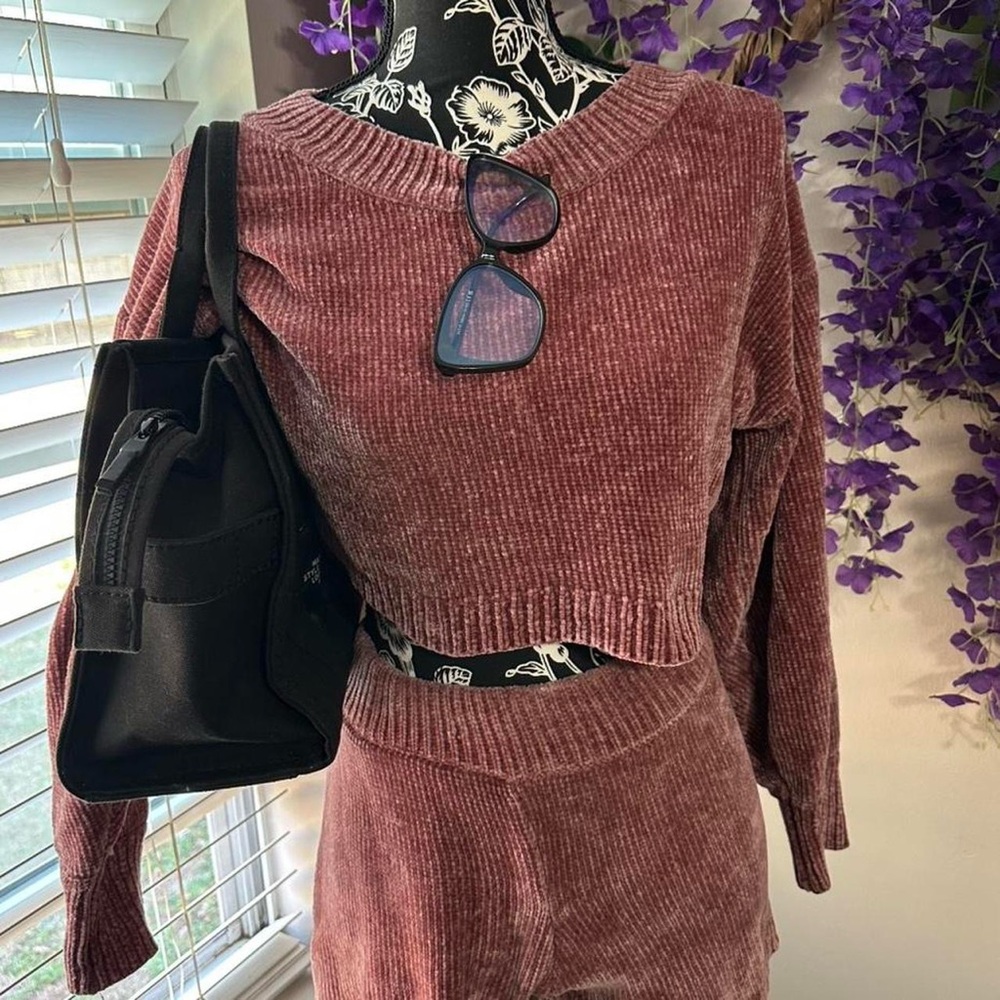 Hera Collection Dusty Pink Knit Top